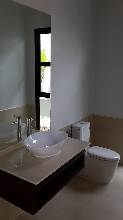 New 3 Bedroom Bungalow in  Maenam - Guest Toilet